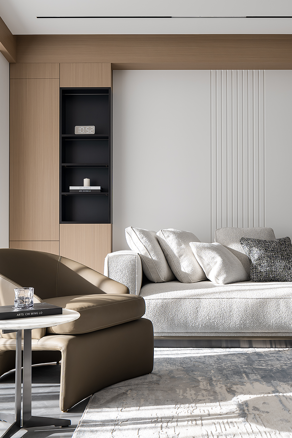 160㎡简约私宅设计丨中国齐齐哈尔丨图帮磐石空间设计-13