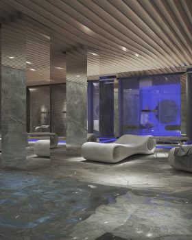 Stone spa | Simone Micheli Architectural Hero