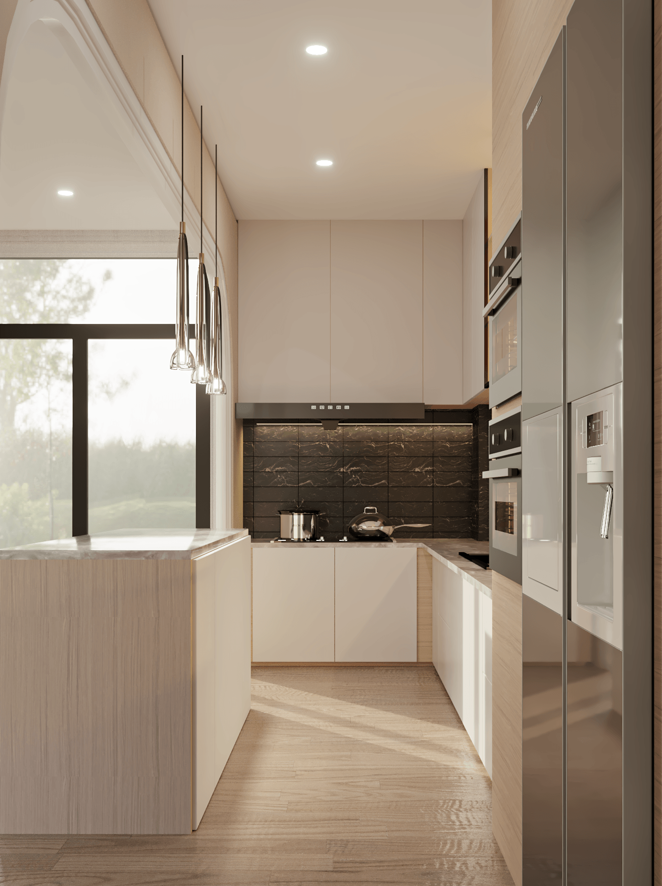 米色房子 / 浅褐色房子丨越南丨Ciosce Nguyen-10