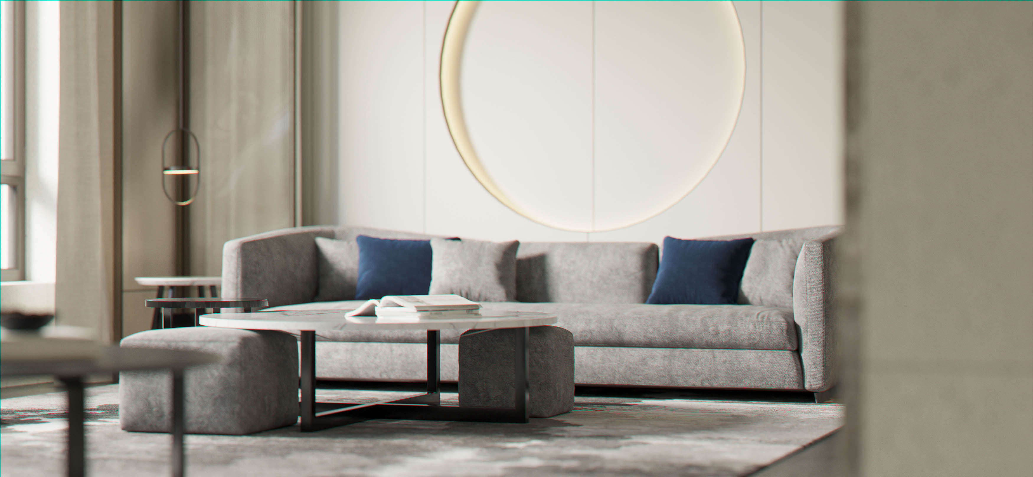 现代简约风办公空间设计丨中国沈阳丨沈阳水滴设计效果表现工作室-15