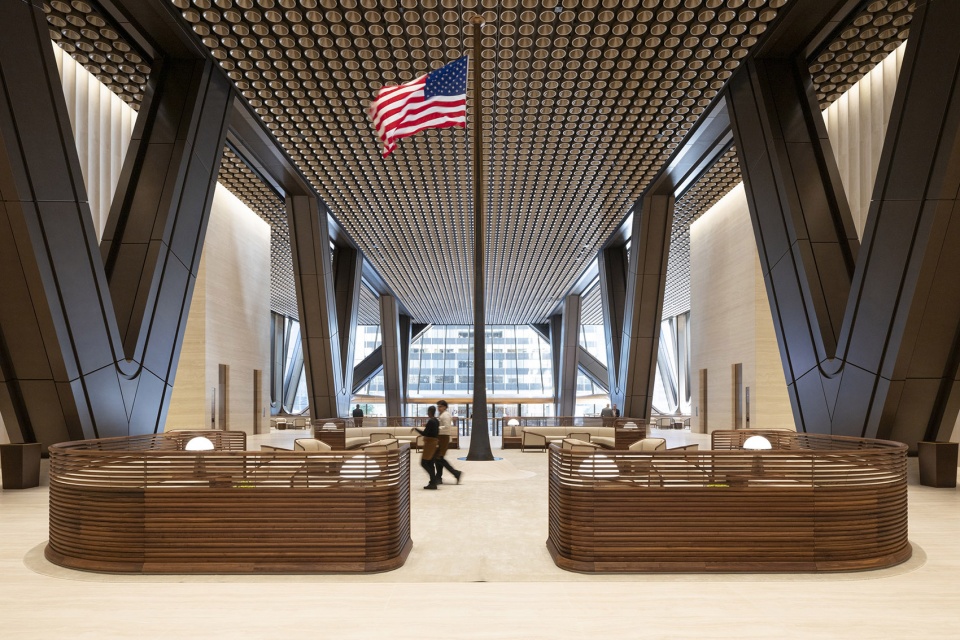 摩根大通全球新总部丨美国纽约丨Foster + Partners-26