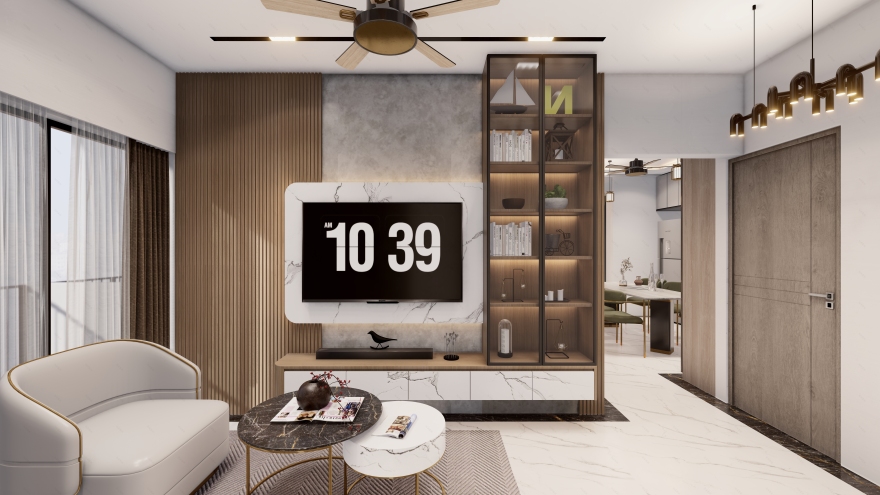 Mr· Forhad的3D室内可视化项目丨孟加拉国-8