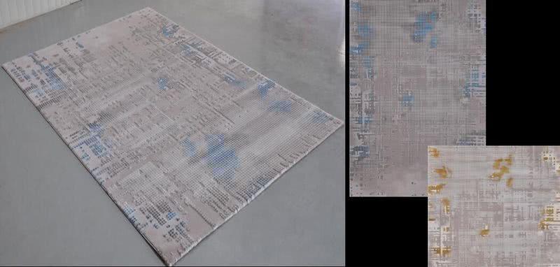 新西兰羊毛丝竹纤维 打造会呼吸的手工地毯-18