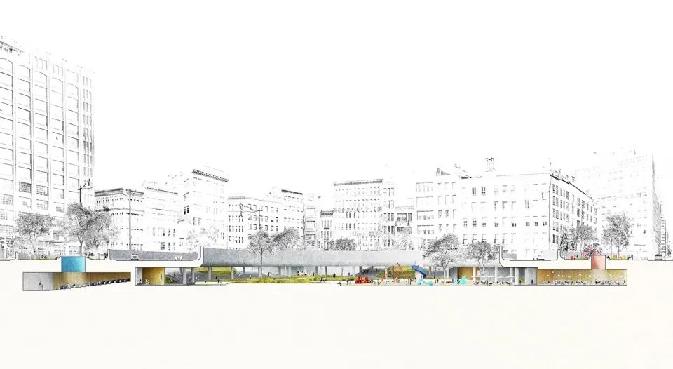 纽约圣约翰公园改造丨美国纽约市丨Ballman Khapalova-62