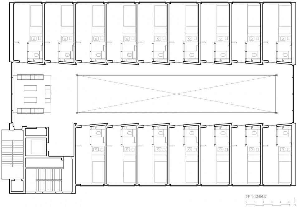 Treehouse 青年共享公寓丨韩国首尔丨Boda Architecture-55