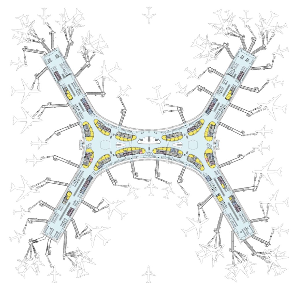 深圳宝安国际机场卫星厅丨中国深圳丨GDAD+Aedas+Landrum&Brown-48