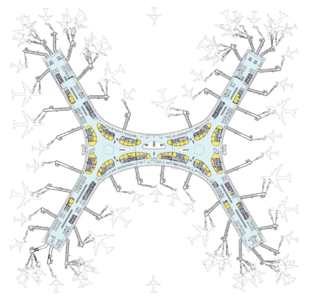 深圳宝安国际机场卫星厅丨中国深圳丨GDAD+Aedas+Landrum&Brown-48