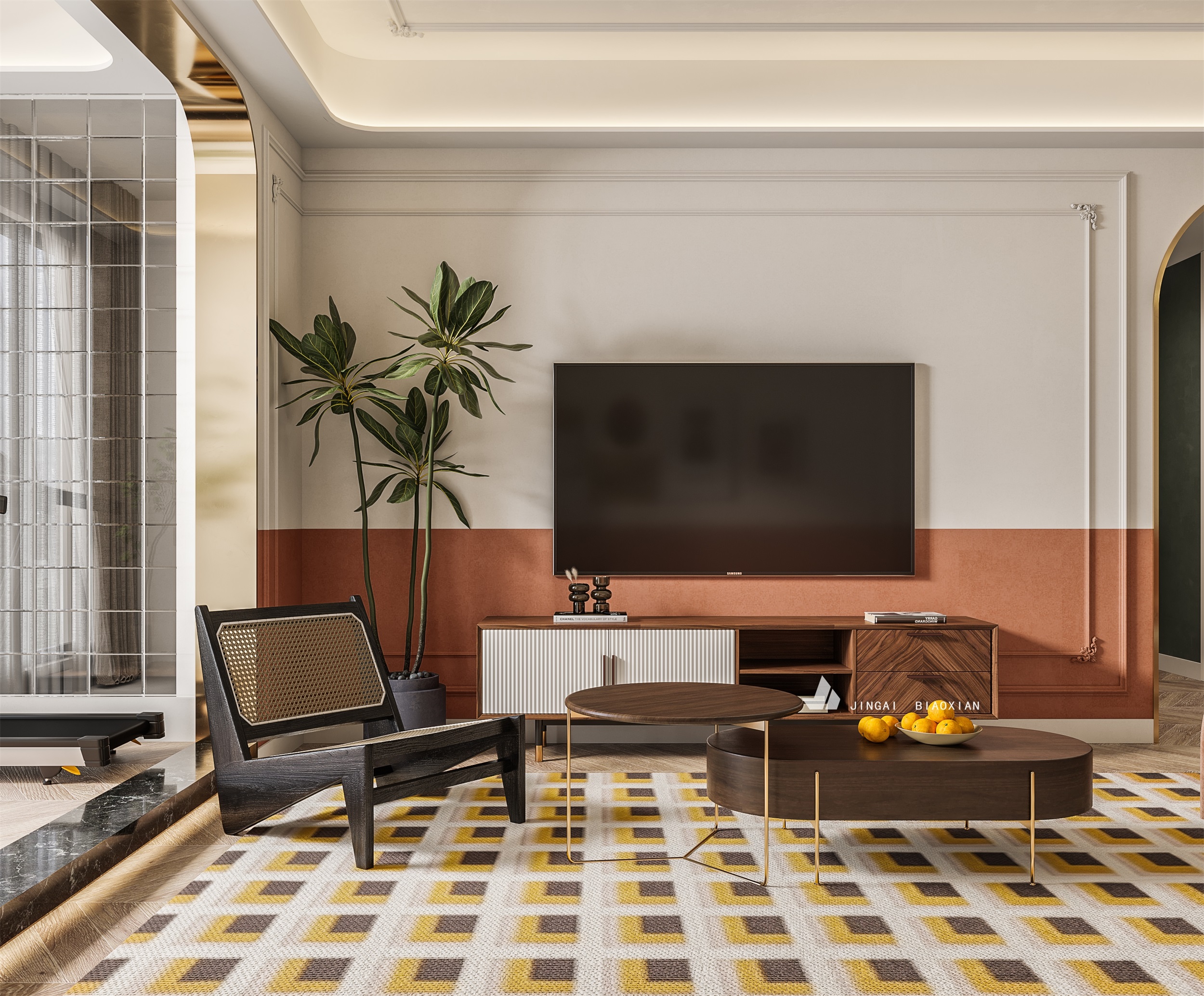 现代简约客餐厅设计案例-64