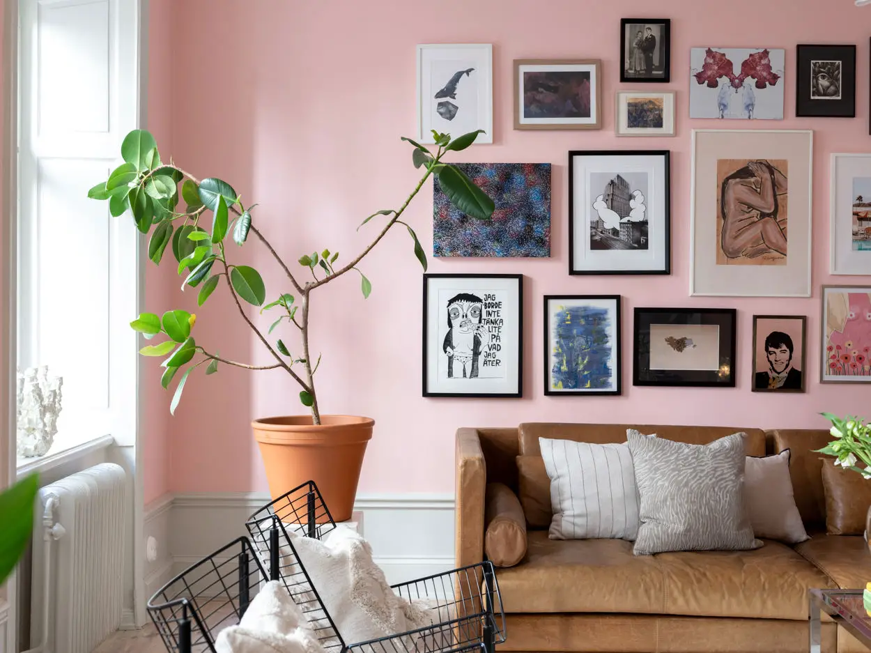 斯德哥尔摩经典家庭公寓 | 色彩斑斓的复古风情-3