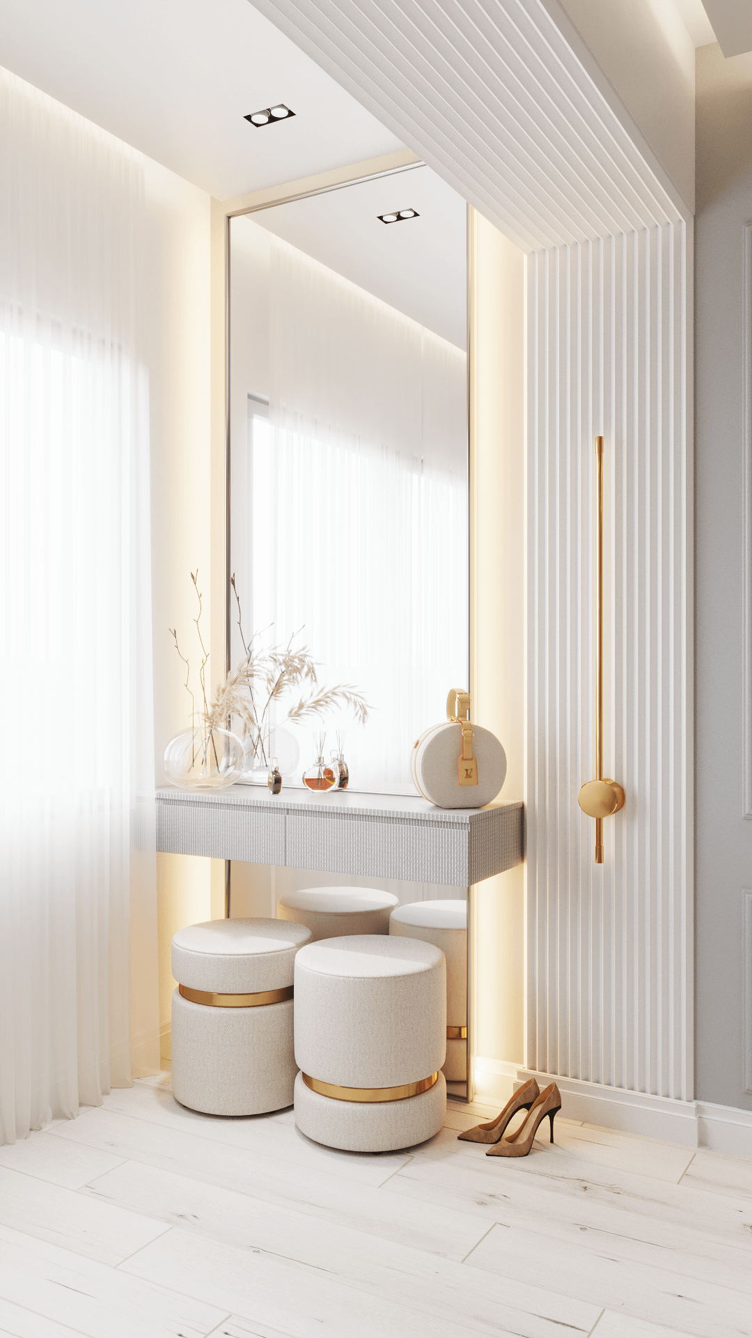 170㎡浅色系公寓设计 方寸之间，皆是雅韵！-20