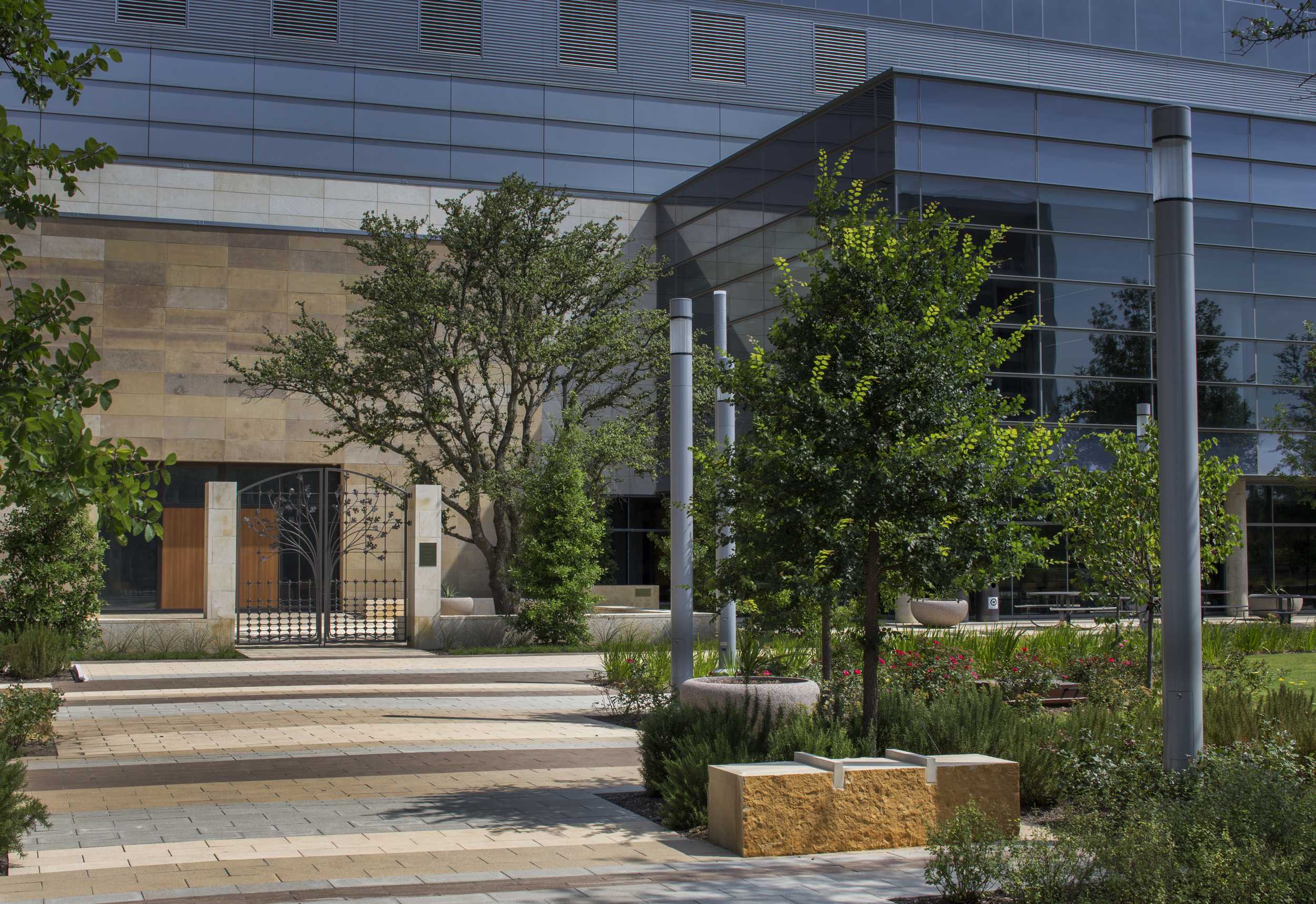 美国新帕克兰医院修复性景观-7