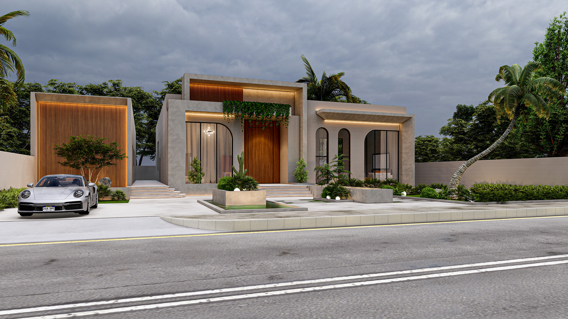 别墅外部设计（阿联酋）丨阿联酋沙迦-13