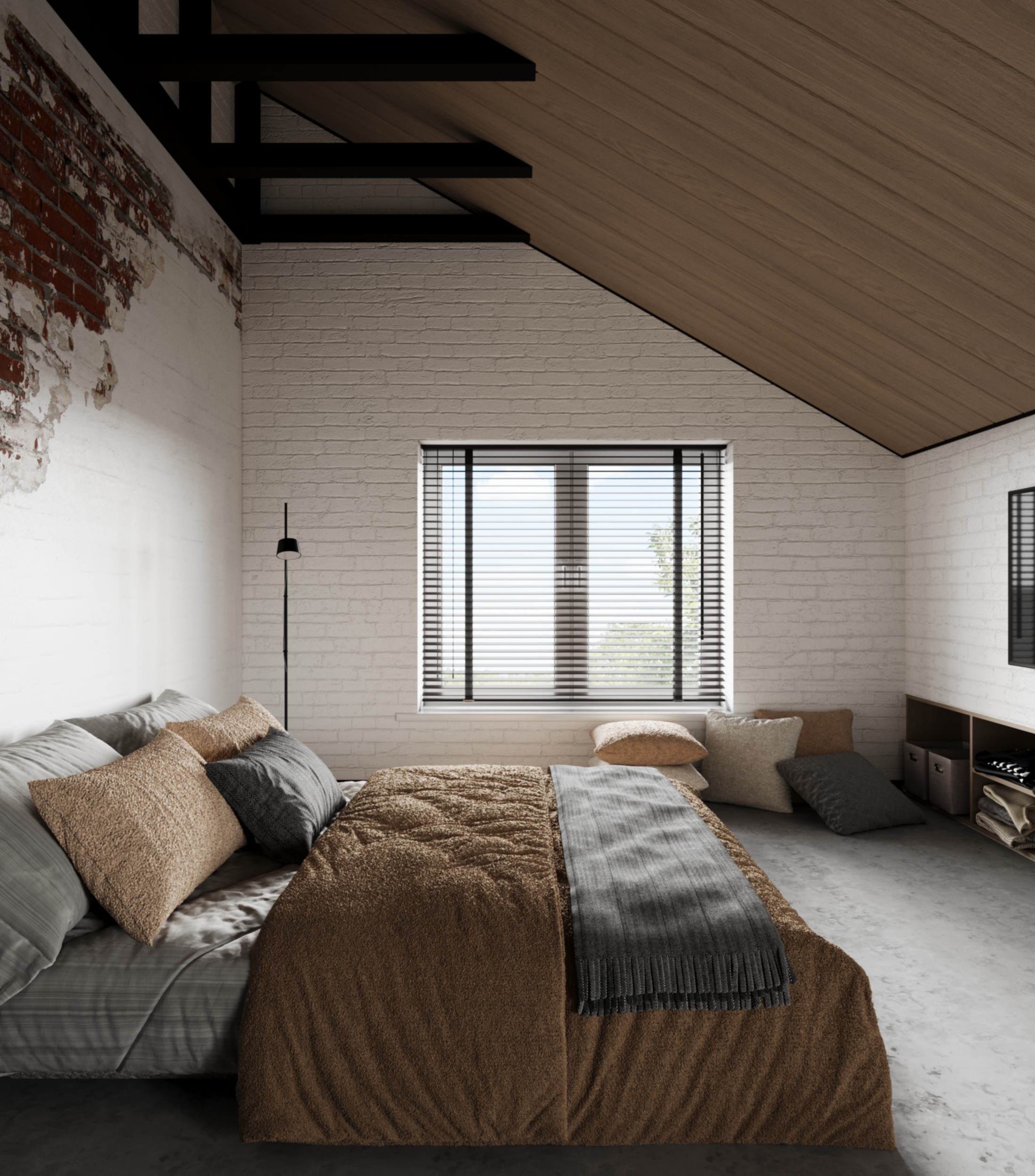 开放计划 loft 风格设计项目-8