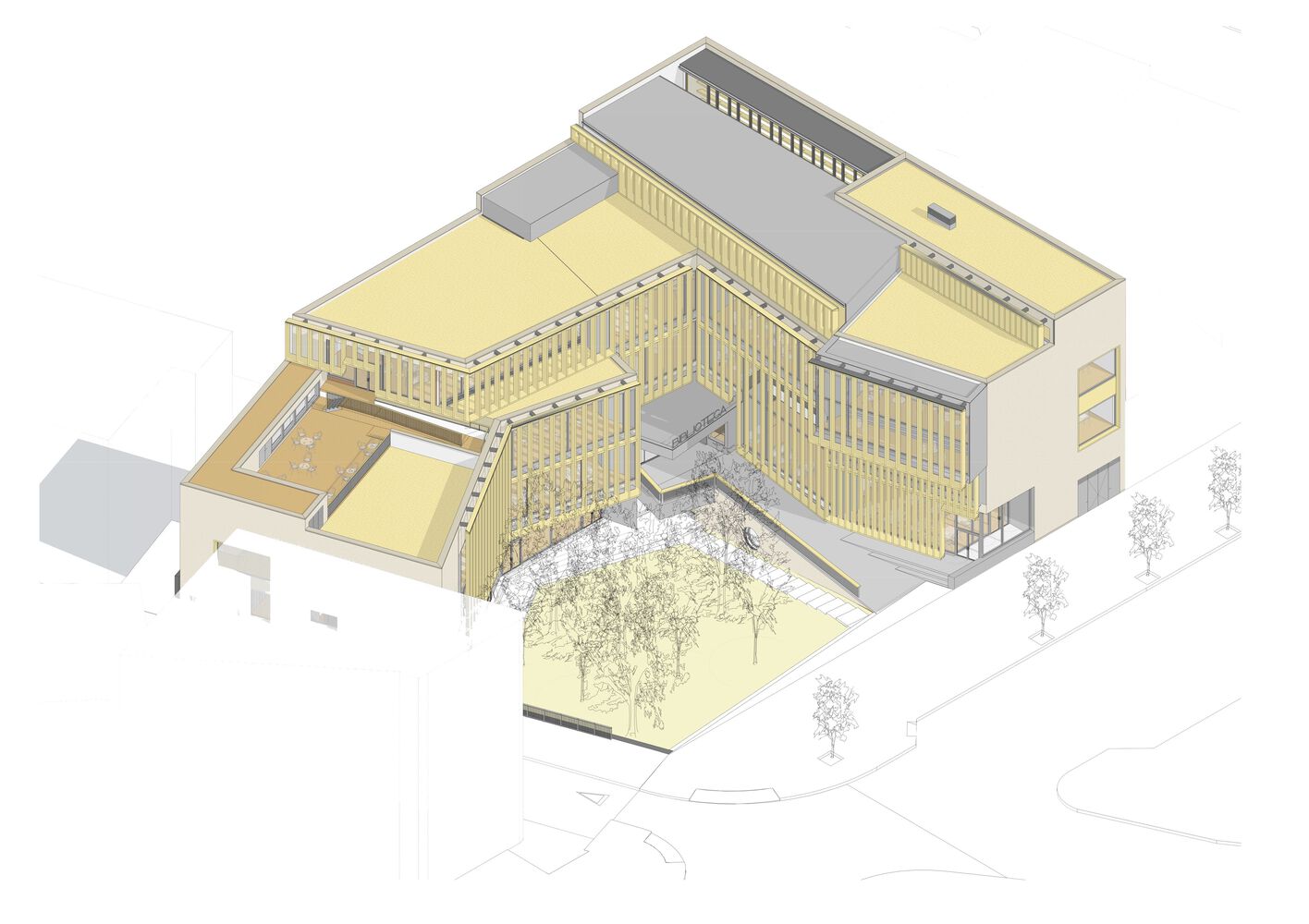 皮拉林·巴耶斯图书馆丨西班牙丨VOL studio architecture-19