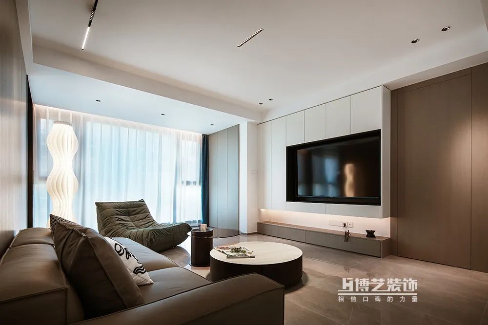 城南印象 143m²现代家居丨博艺装饰-15