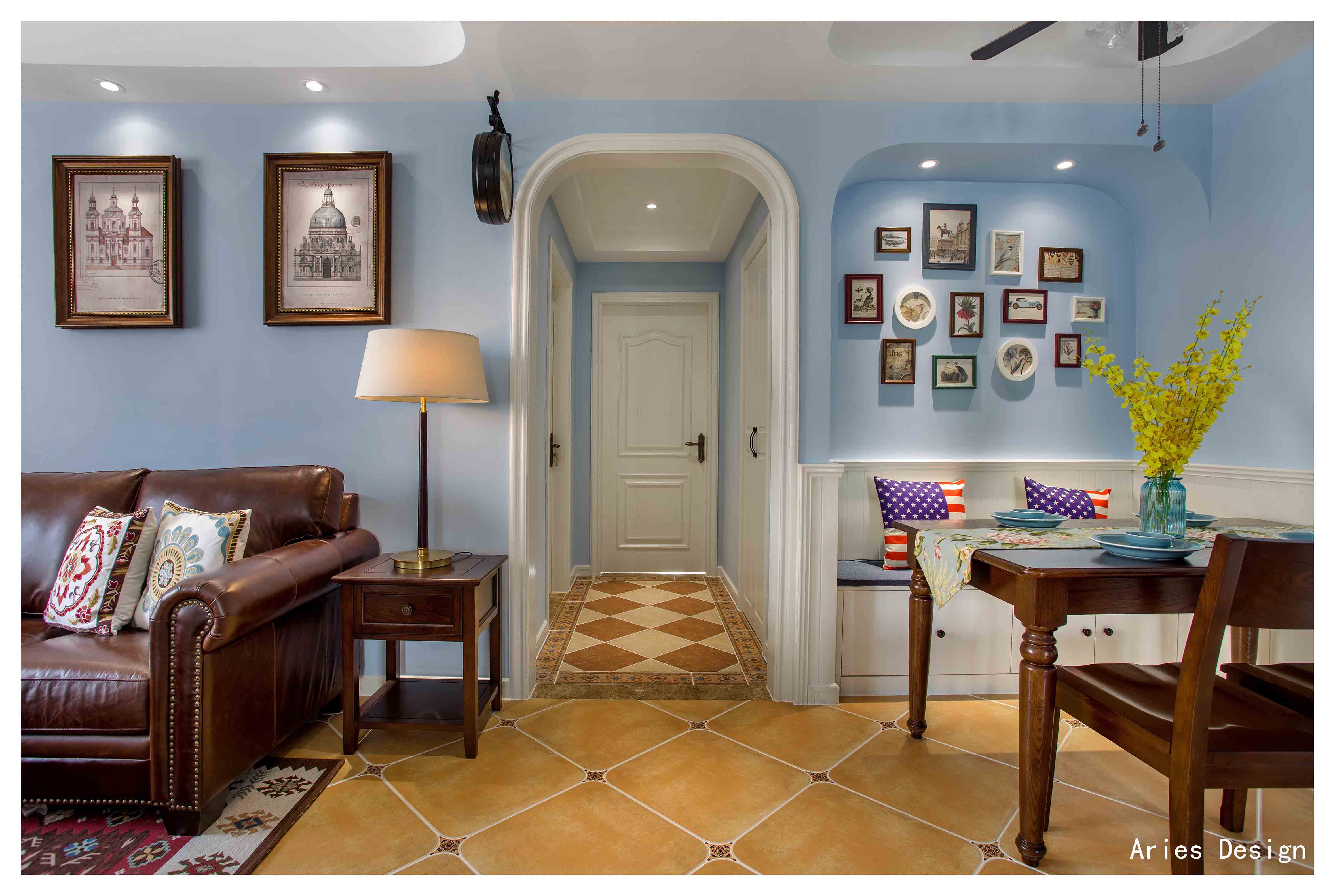 中海寰宇天下【宁波】·杨多来打造 110 平小美式温馨家居-31