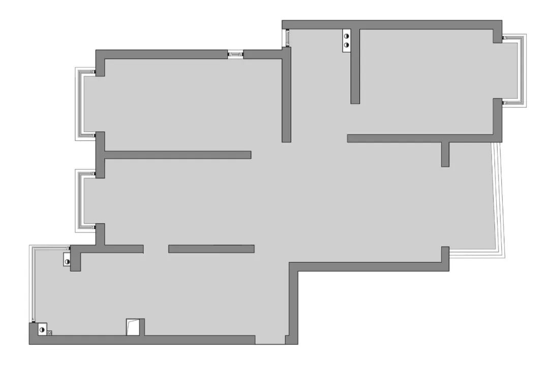 上海 140㎡弧形元素糖果配色家,乐活设计之典范-17