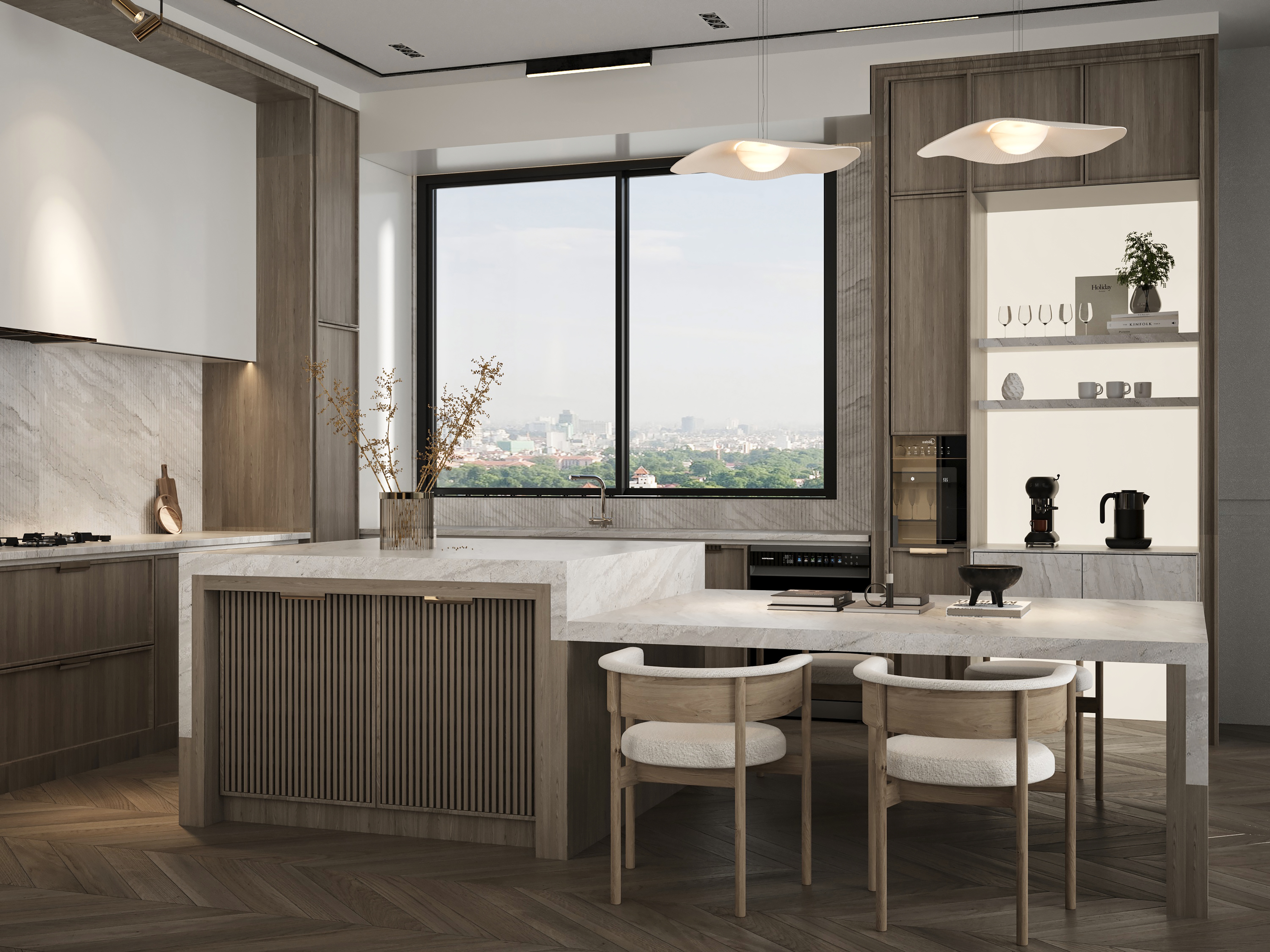 Japandi kitchen design-3