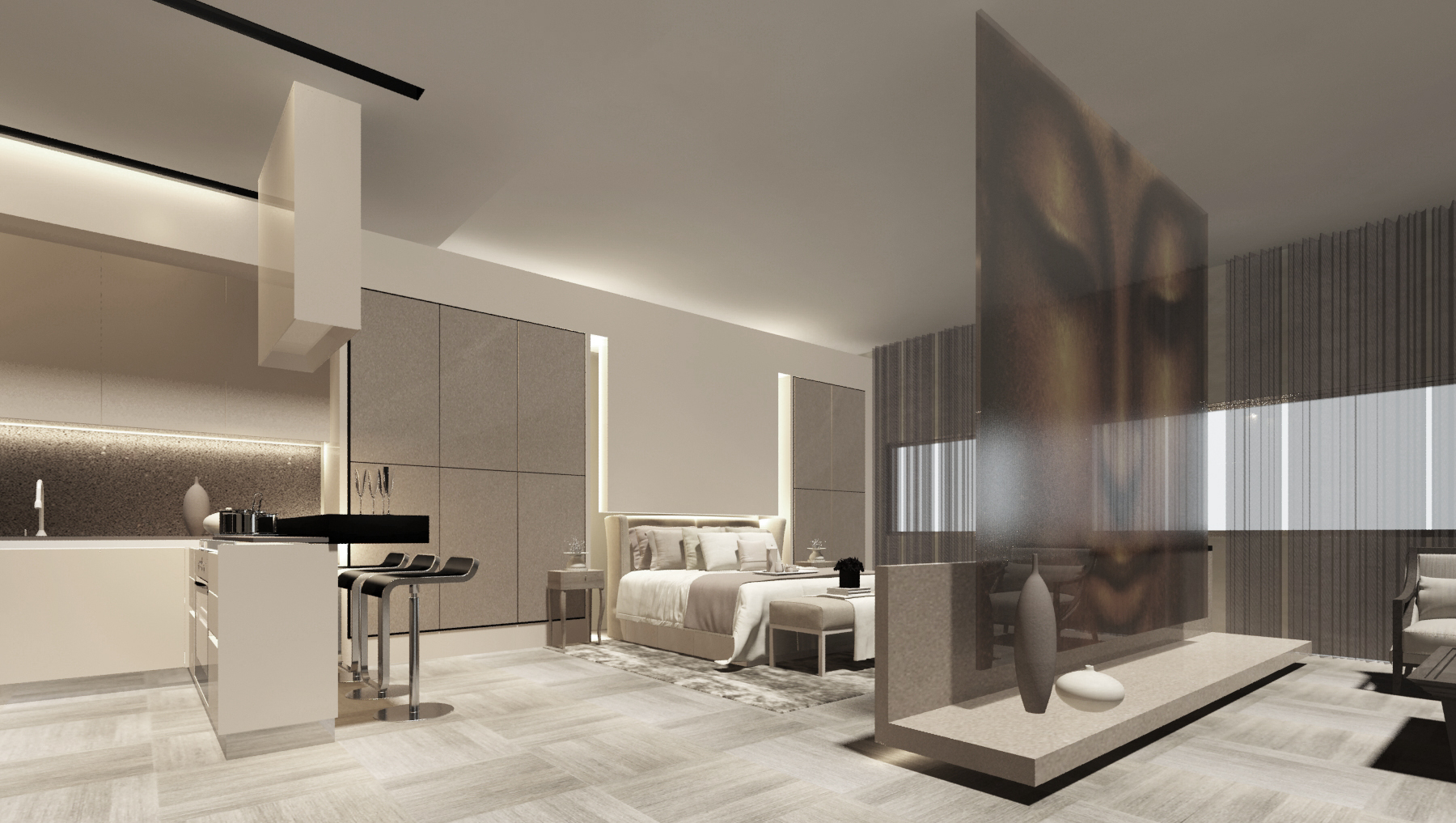 安曼豪华酒店公寓设计，简约时尚的度假空间-3