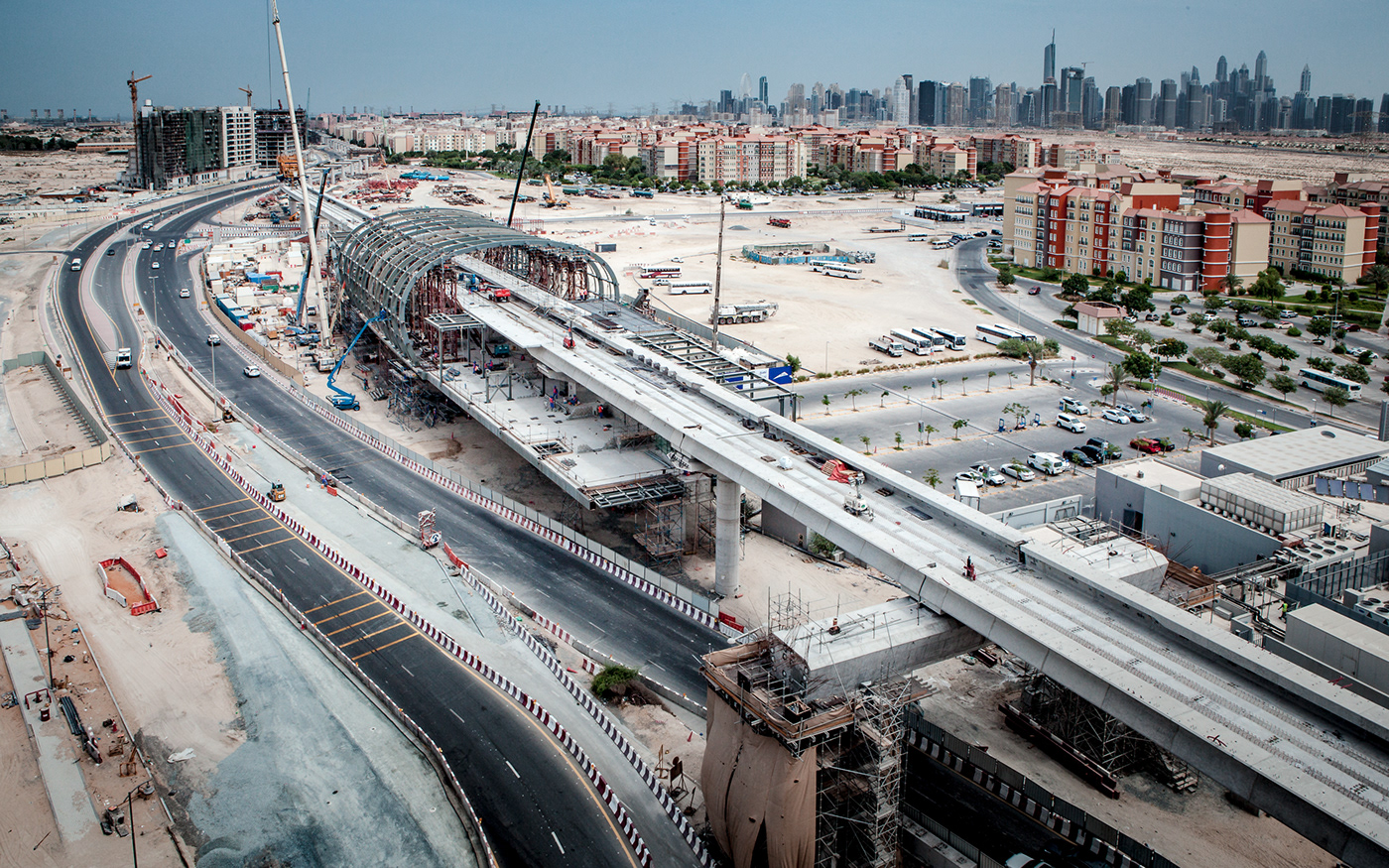 迪拜地铁 R71 线发现花园站 | 五年建设历程的惊艳终点-9