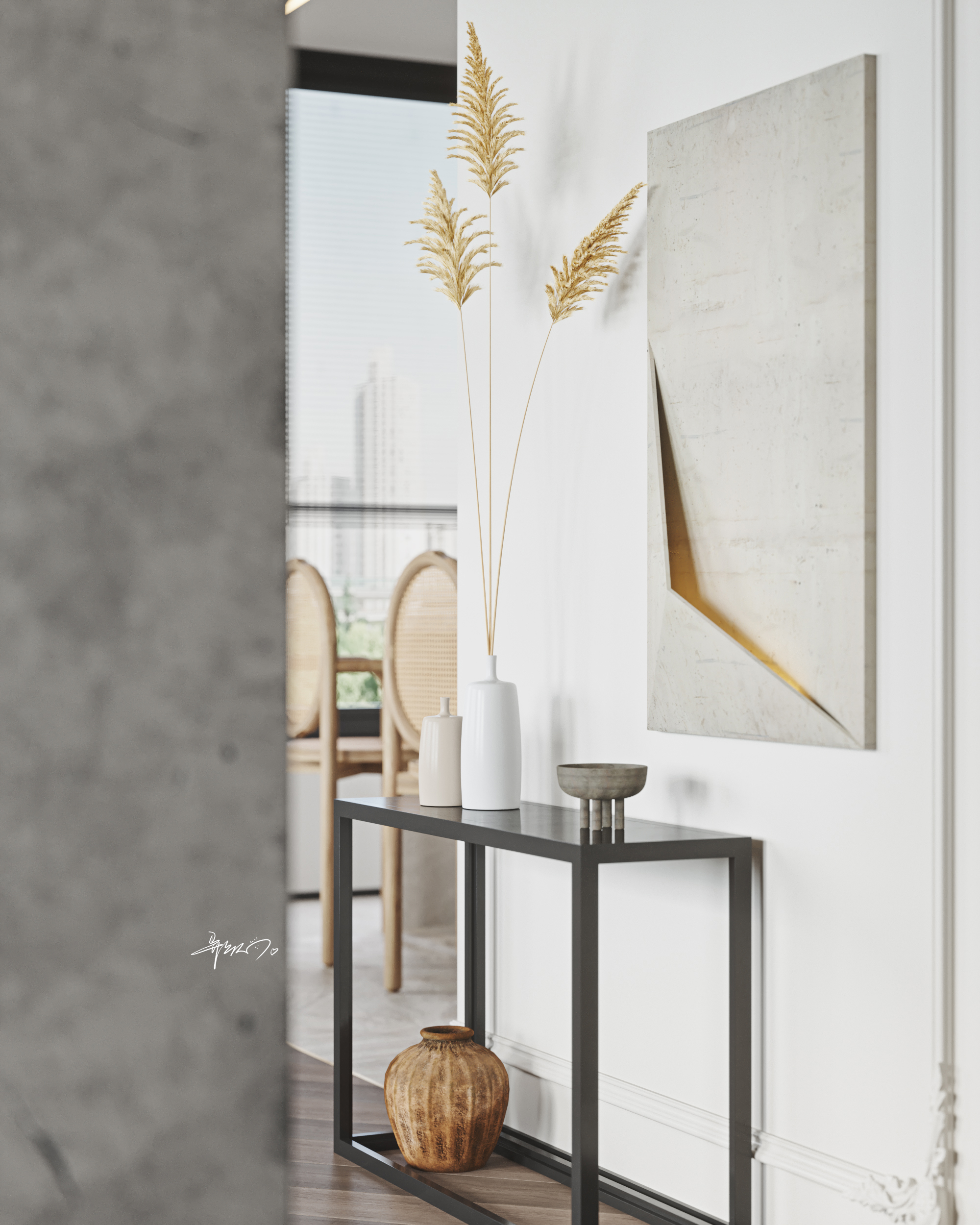 简约现代风住宅设计丨知名设计师-29