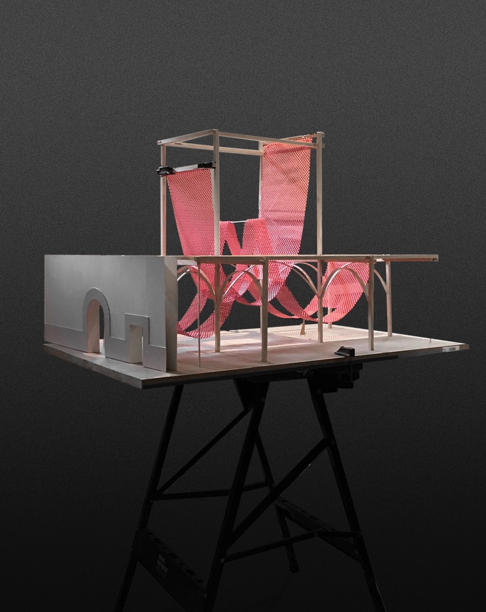 倒置弧线下的光影空间(La catenaria y el Arco)-15