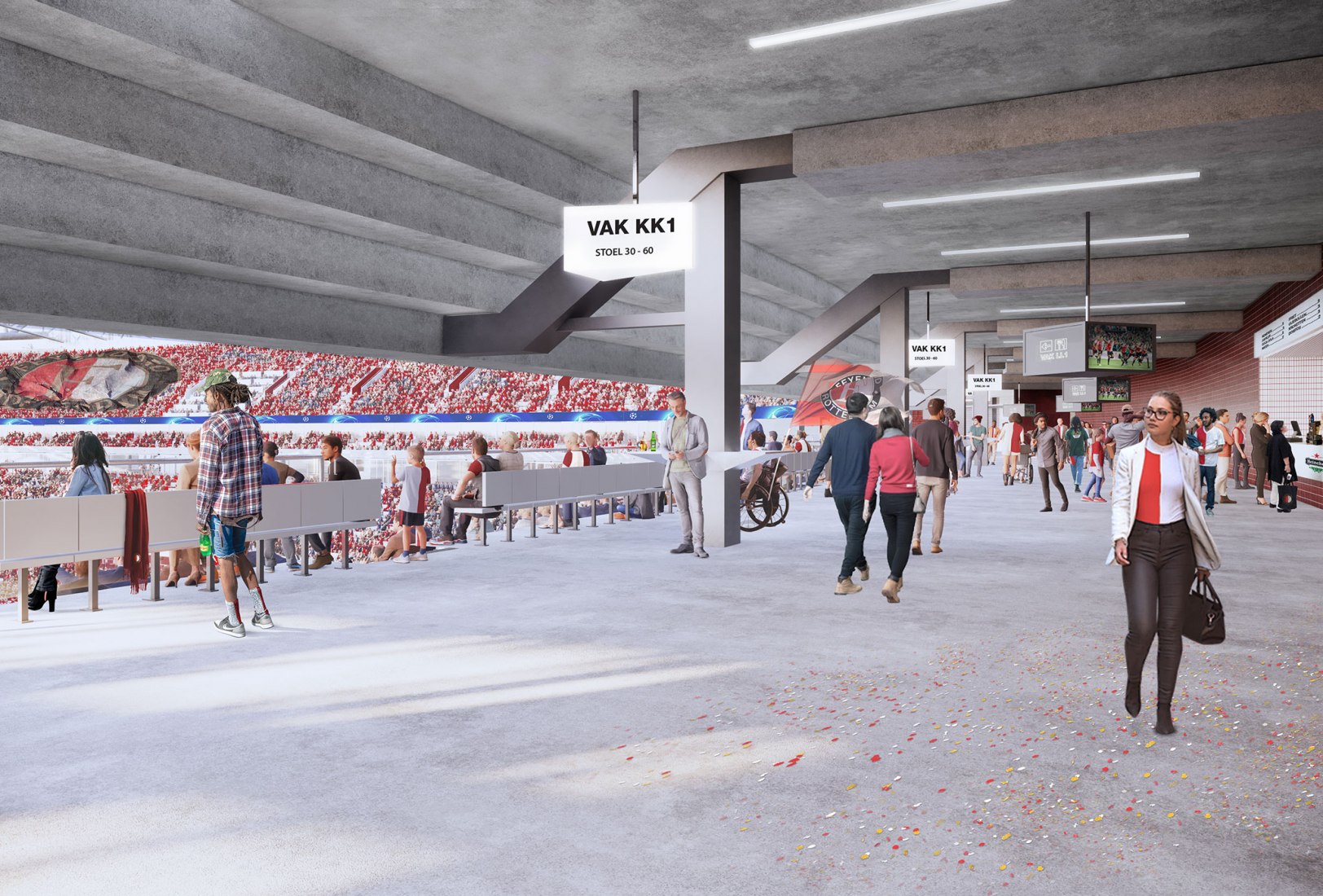 费耶诺德新足球场丨荷兰鹿特丹丨OMA,LOLA Landscape Architects-43