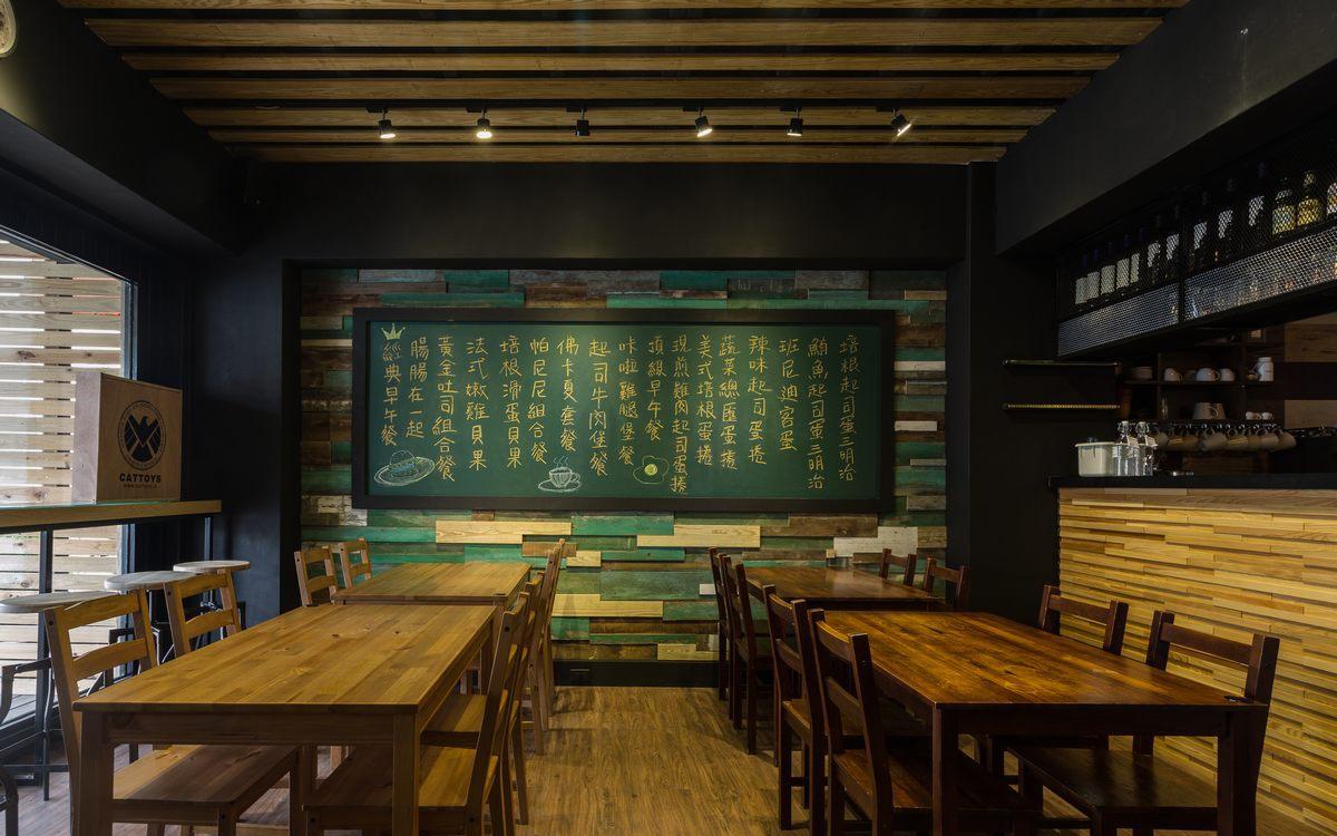 工业风 Café 周奕伶巧妙改造拉面店-2