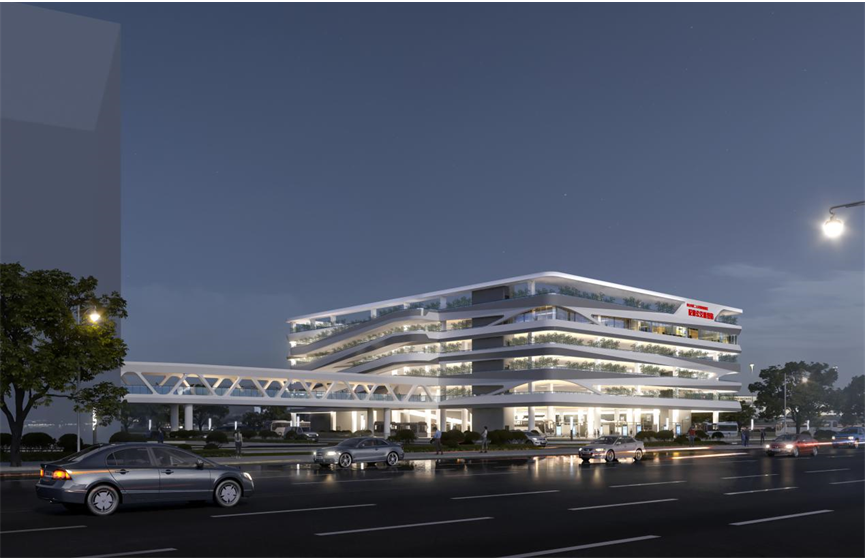 佛山市第二人民医院新院区配套公交枢纽站丨中国佛山丨佛山南方建筑设计院有限公司-0