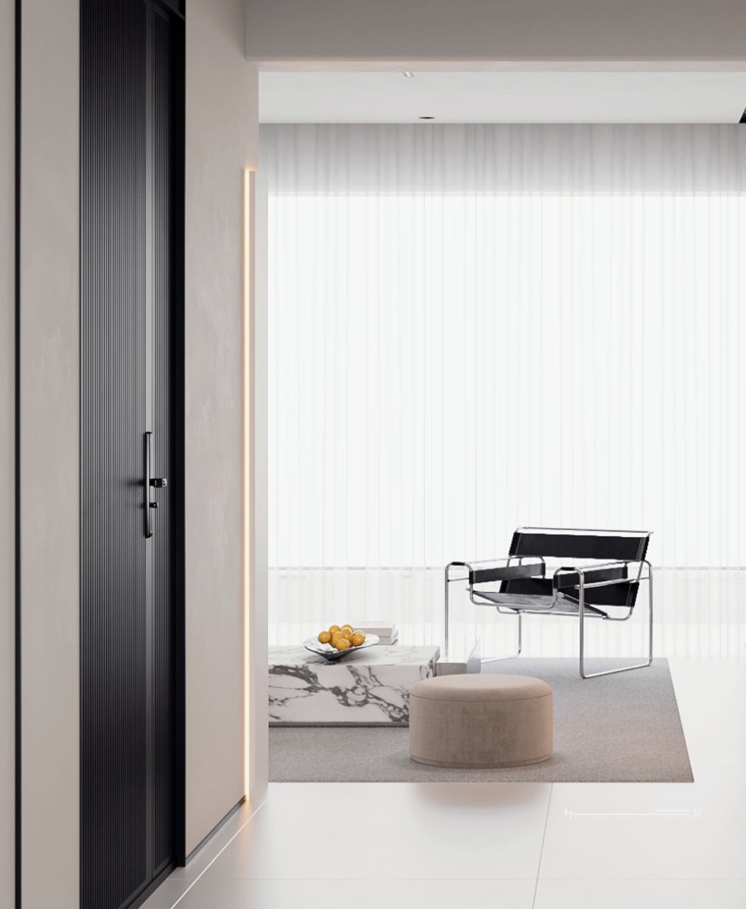 瑞华苑极简空间设计丨张腾飞-25