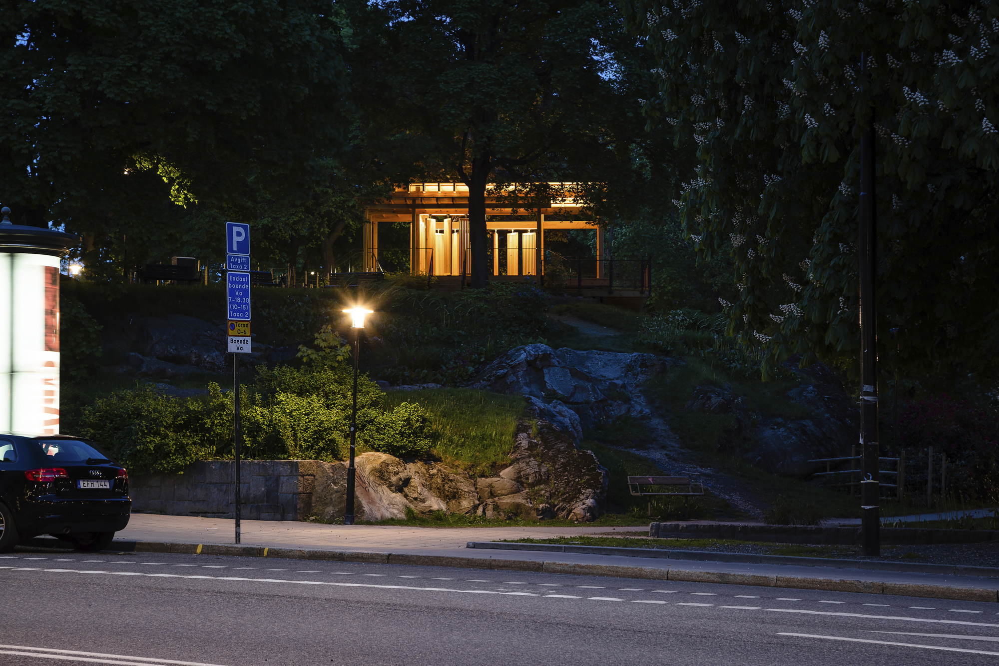 瑜伽亭丨瑞典斯德哥尔摩丨Nyréns Arkitektkontor-32