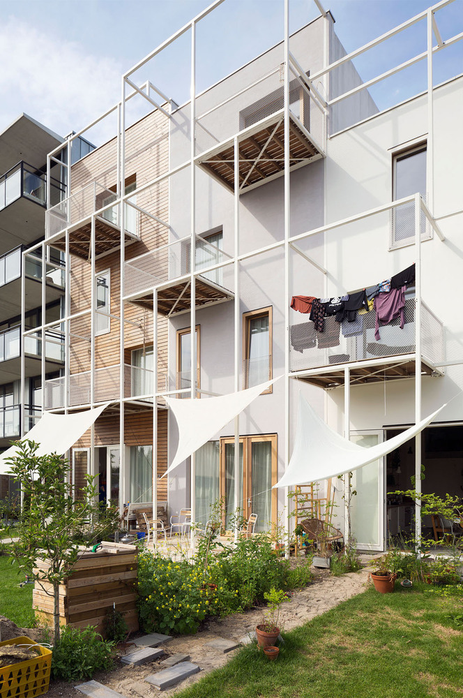 荷兰阿姆斯特丹 Scarwafa Co·Housing · 极简集体住宅的共生设计-25