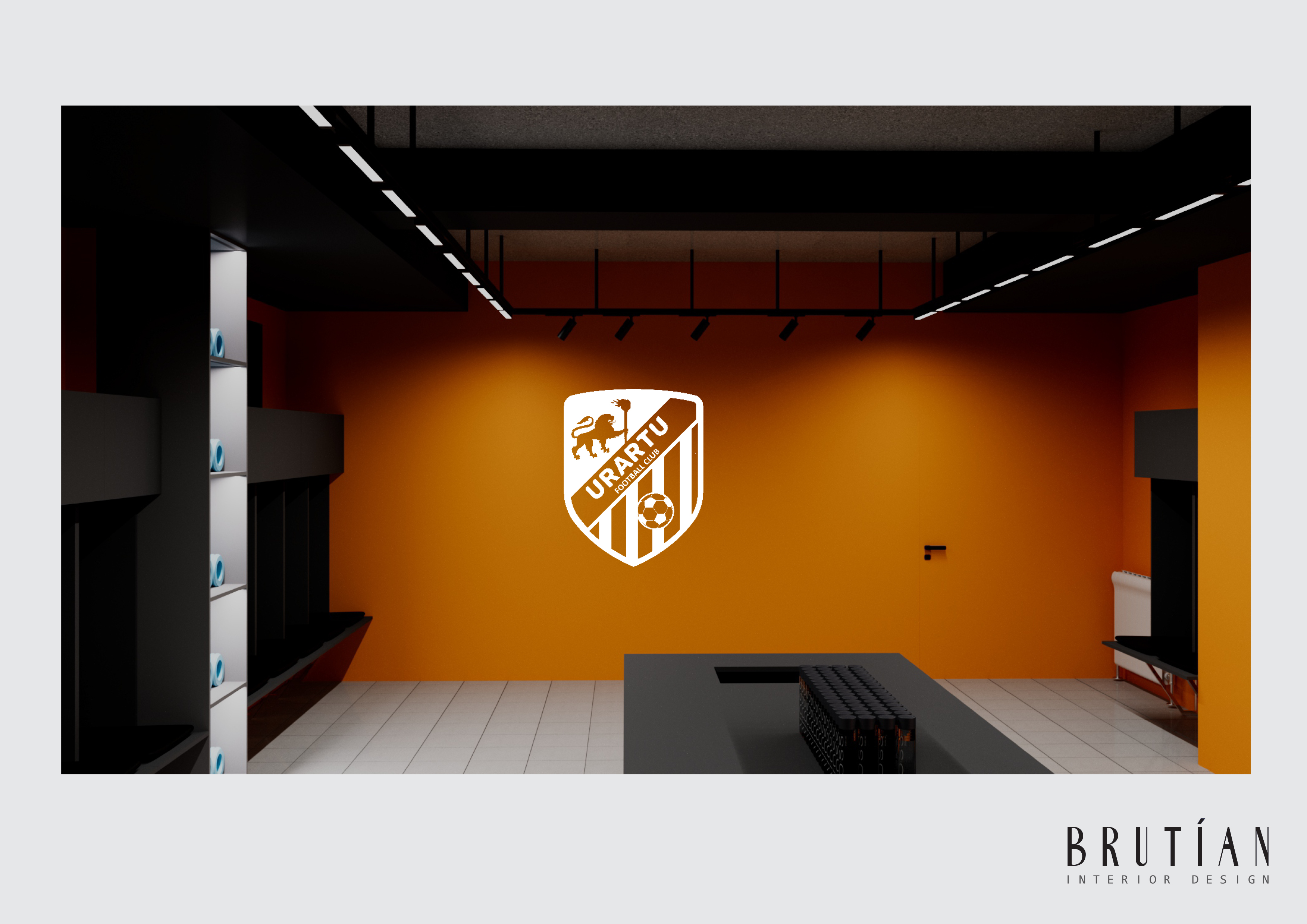 URARTU Football Club dressing room interior-4