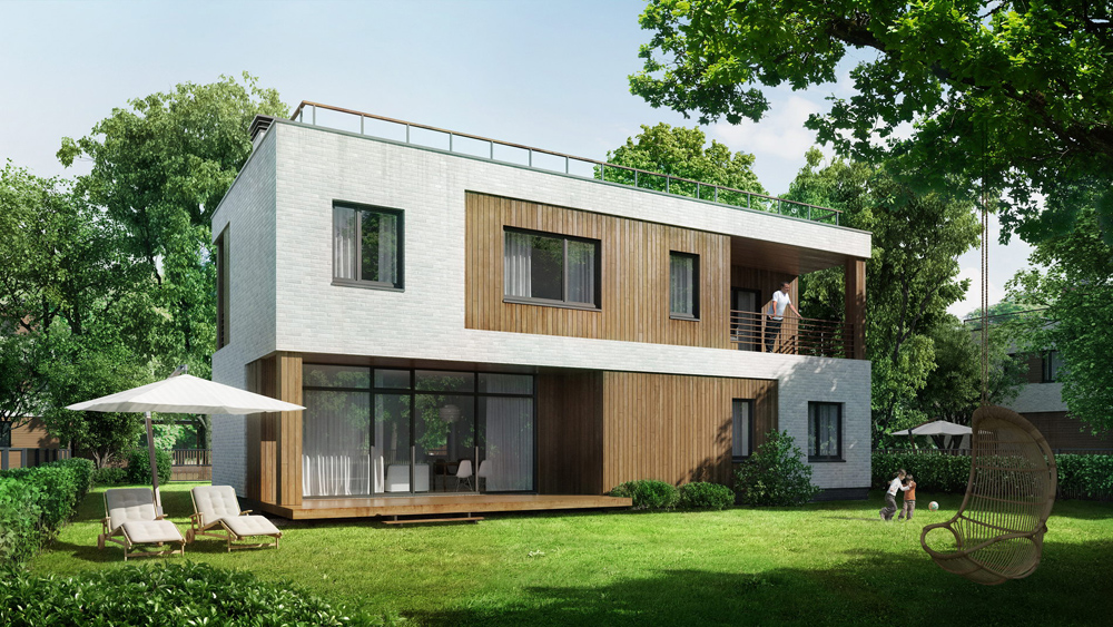 莫斯科河畔的“四岛”住宅区-14