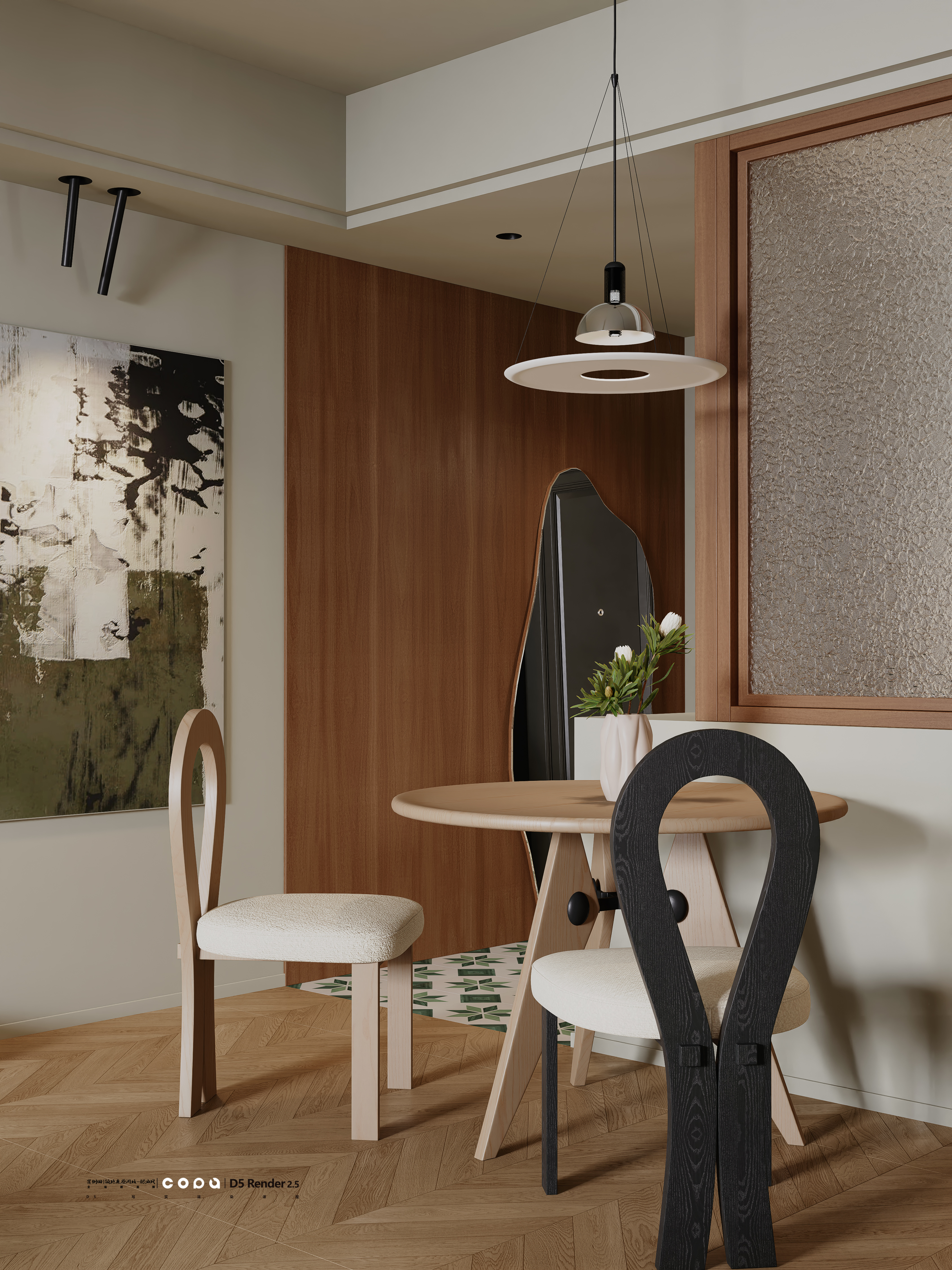 D5 渲染器奶油风视觉表现丨壹木空间,靠背视觉-14