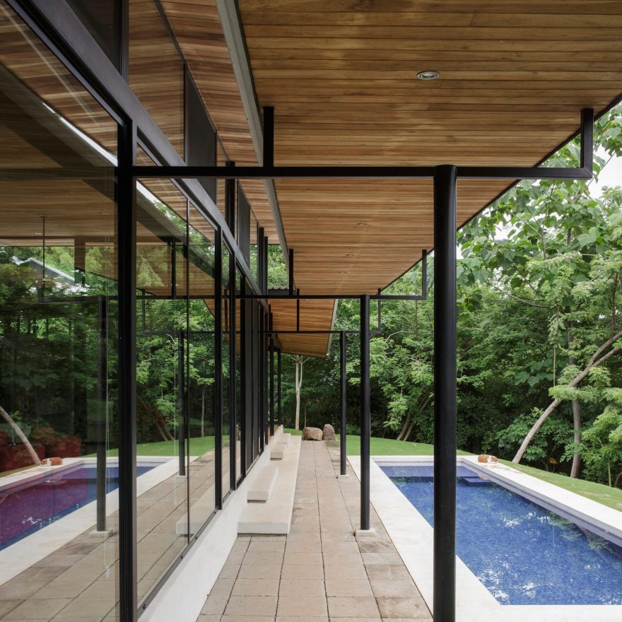 House located at the edge of a touristic coastal town in Tamarindo beach surrounded by the forest CAANdesign Architecture and home design blog-14