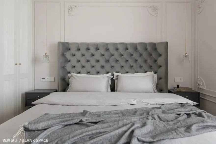 成都治愈系简法式家居设计丨中国成都丨观白设计-73