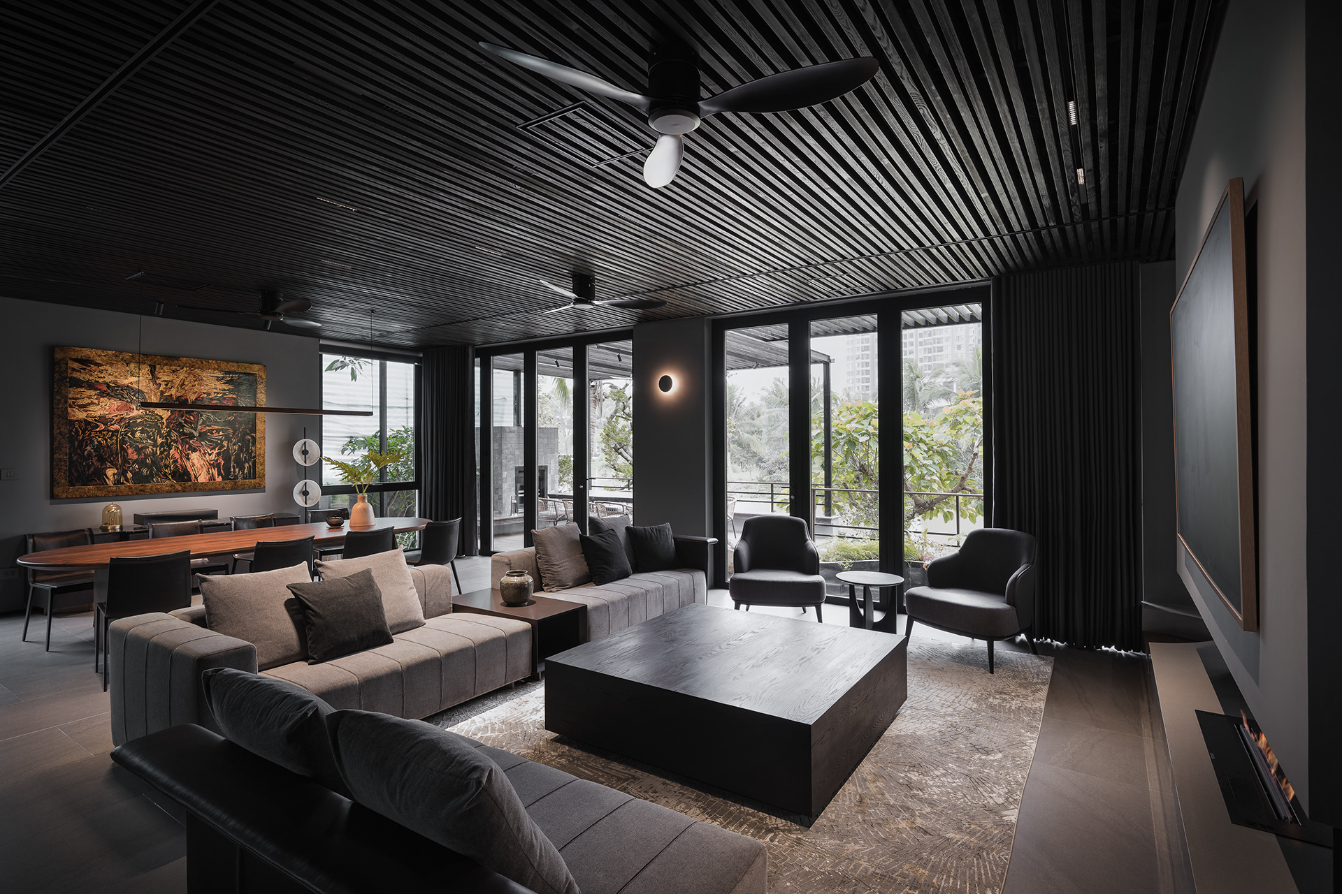 生态公园岛别墅丨越南河内丨TOAM Studio-14