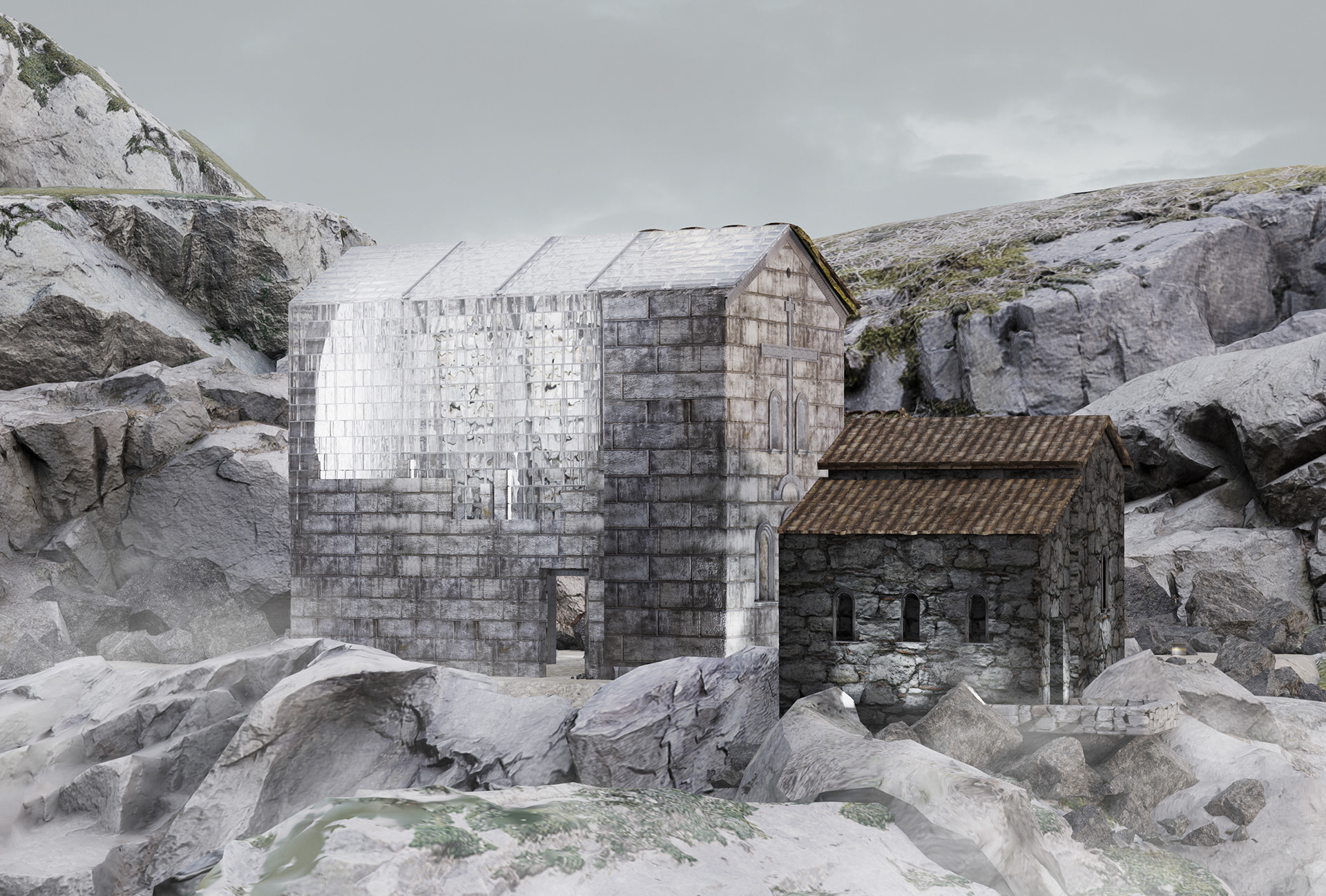 Kobayr 修道院修复项目丨亚美尼亚洛里-49