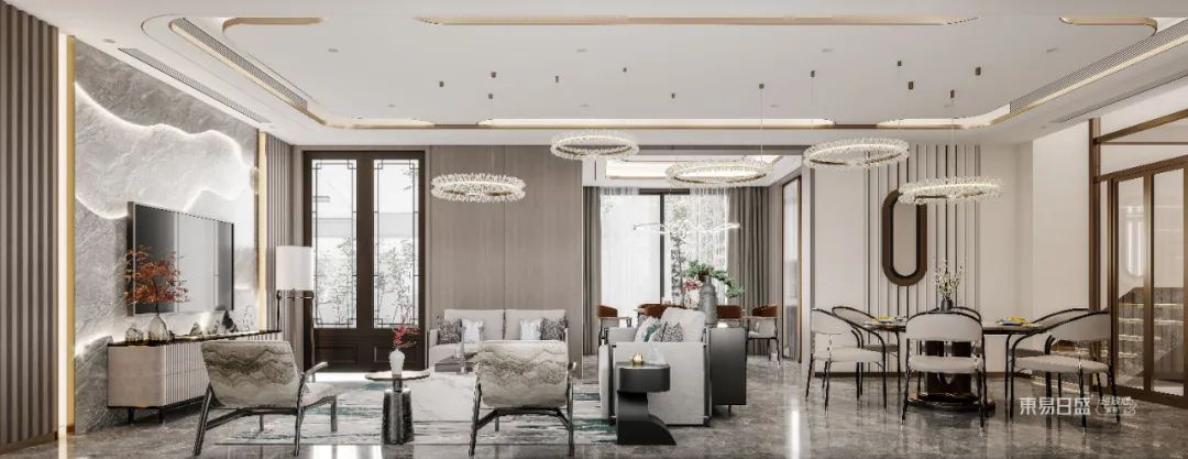 清韵东方 · 550㎡新中式风格别墅设计-30