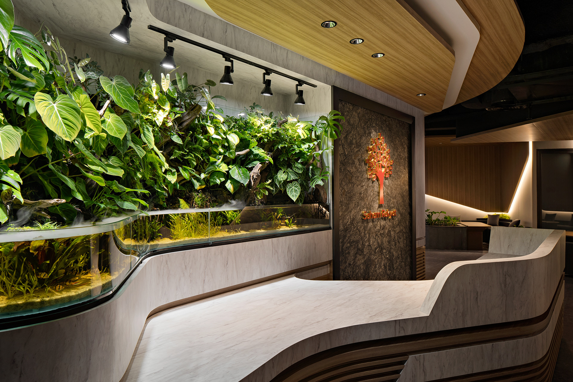 SAHAM RAKYAT 室内办公室丨印度丨Angkasa Architects-3