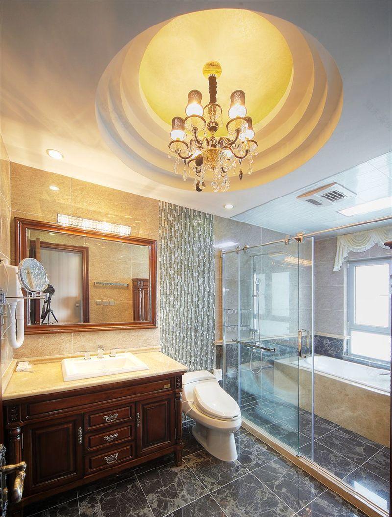 上海腾龙别墅设计打造威尼斯花园美式别墅装修案例-19