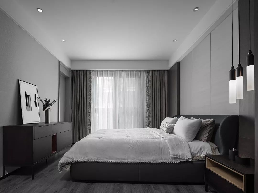 法式轻奢叠拼别墅，中性色的高级格调！-25