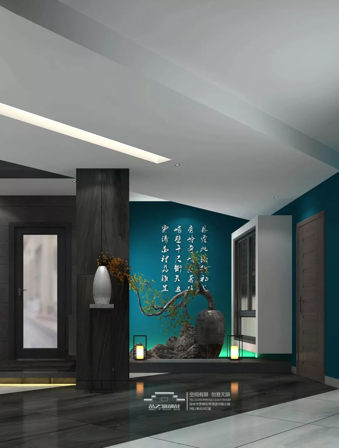 品之筑设计【清新如兰】 | 贴近自然的办公空间-20