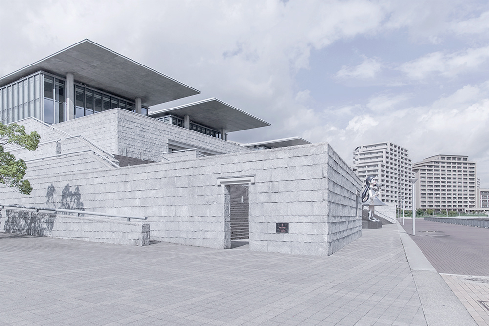 安藤忠雄的兵库县立美术馆与海滨公园一体化设计-6