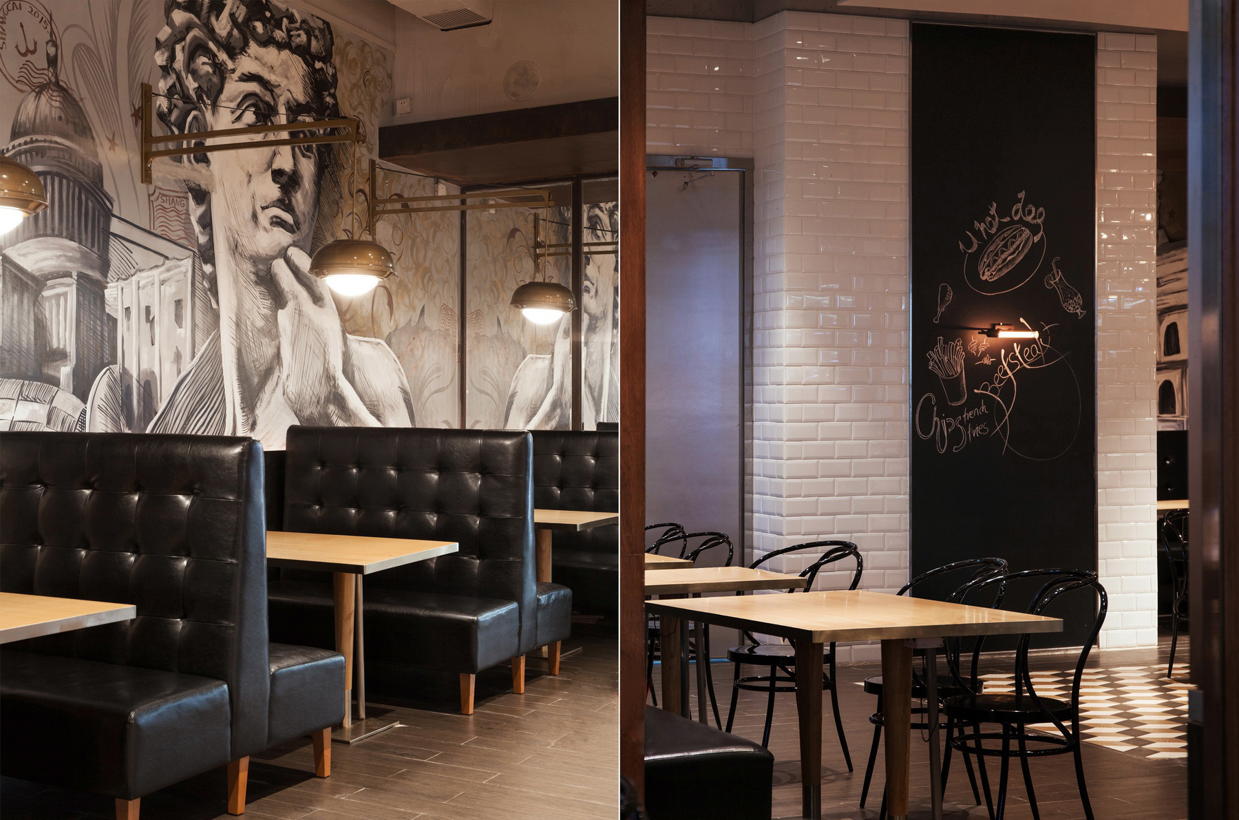 超级番茄设计：东莞漫话热狗西餐厅-1