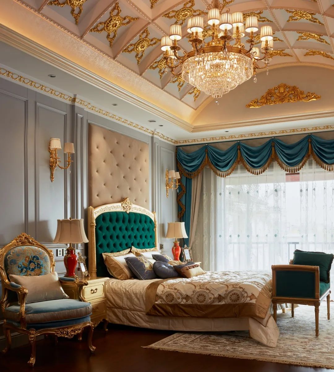 法式优雅 · 1100㎡独栋别墅的奢华改造之旅丨尚层装饰-74