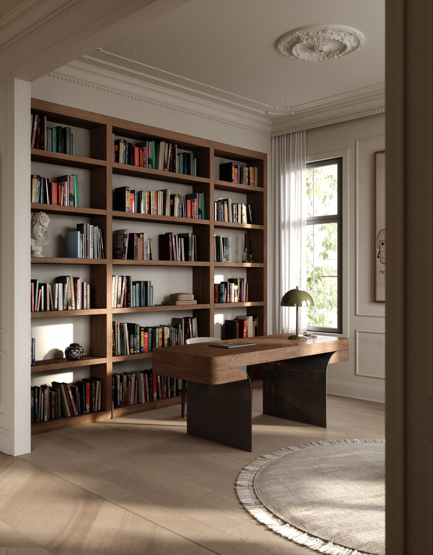 新泽西450平方米住宅室内设计丨美国新泽西丨ADD DESIGN-13