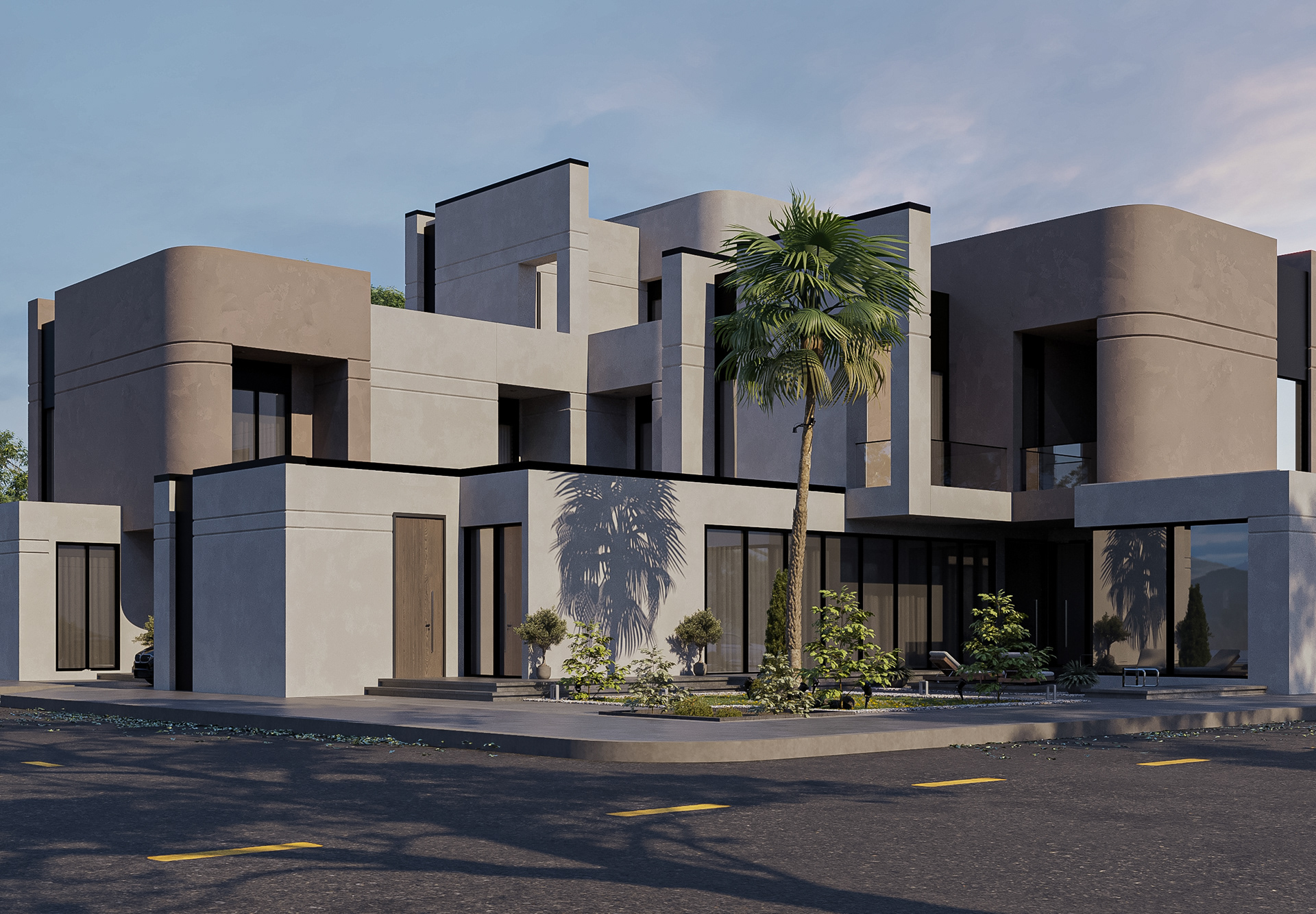 外部私人别墅和木屋丨Moataz Abd El Hamed-14