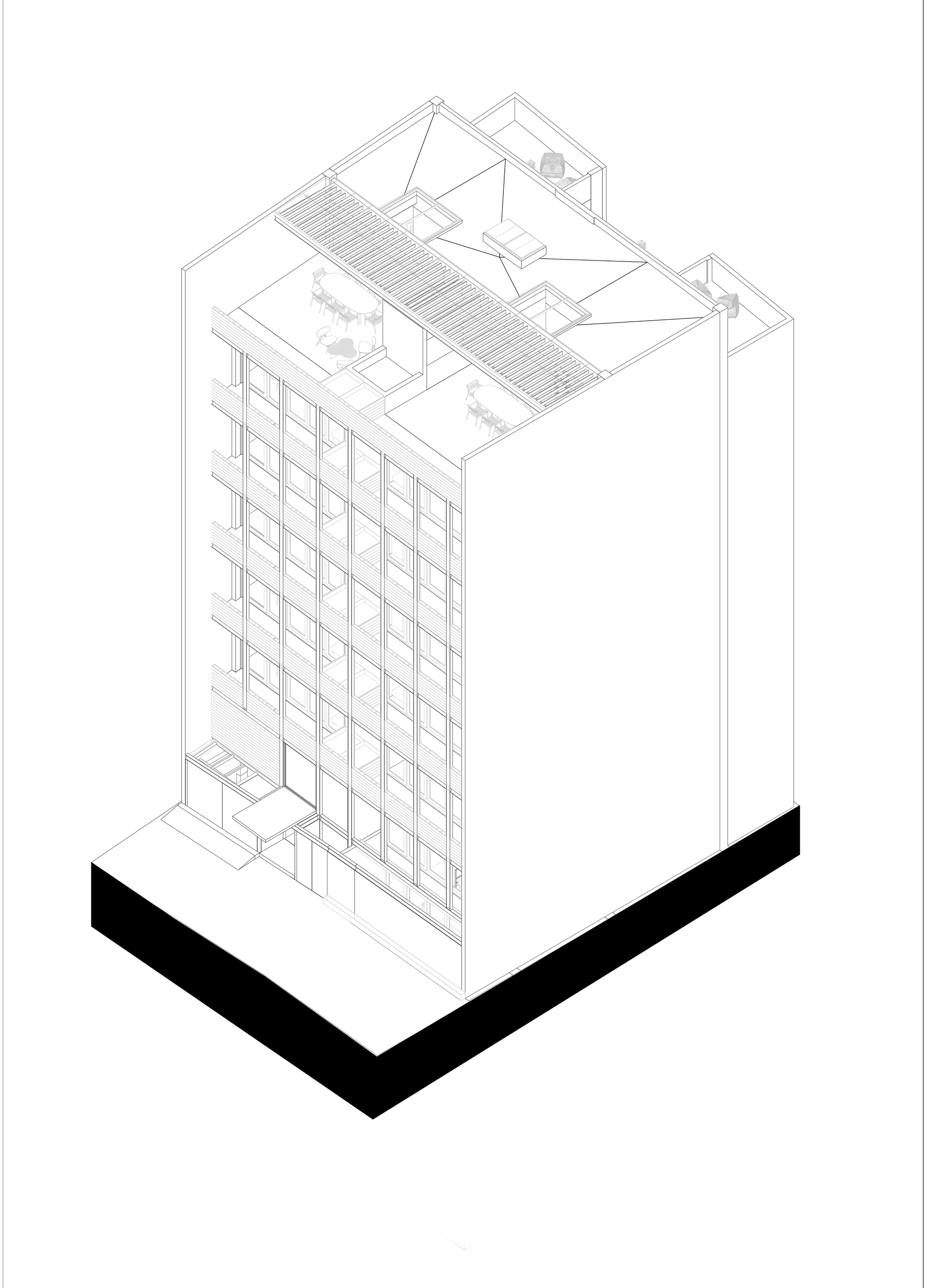 安娜·波兰科公寓酒店丨墨西哥墨西哥城丨Local de Arquitectura-35
